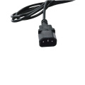 IEC C14 zu IEC C5 Schwarzes PC -Netzkabel